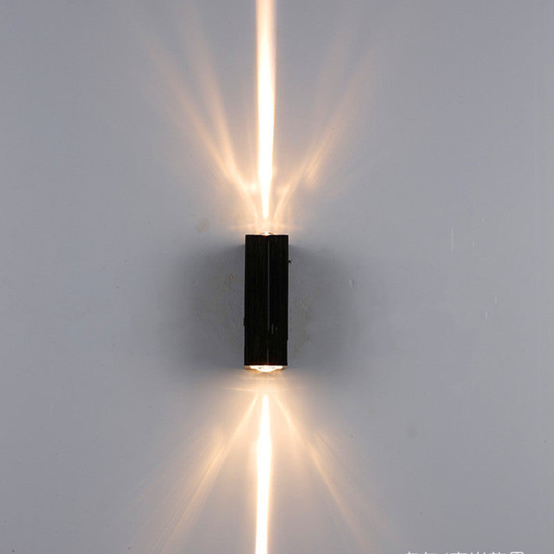 LED Aluminum Wall Light Outdoor Waterproof Garden Sconce Modern Exterior Wall Lamp