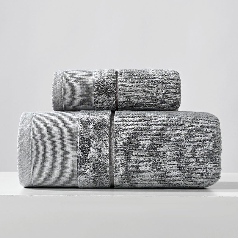 Pure Cotton Towel Set 3 Piece Soft Absorbent Hand and Bath Towels Premium Bathroom Set