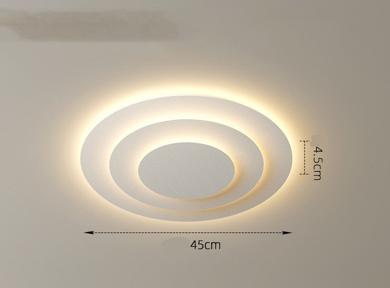 Simple LED Ceiling Lamp for Atmospheric Living Room Lighting