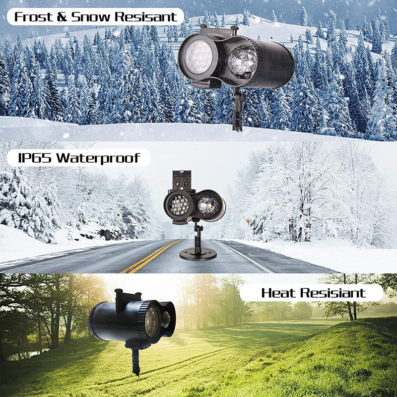 Outdoor Waterproof Double Tube LED Animated Effect Light Garden Landscape Decorative Lighting