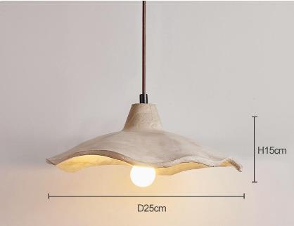 Japanese Style Chandelier for Bedroom Dining Room Bar Counter Minimalist Pendant Light