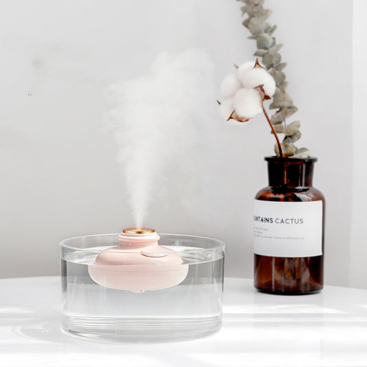Drift Bottle Humidifier Ultrasonic Mist Aroma Air Diffuser Decorative Mini Humidifier for Home and Office