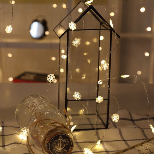 Newsoo Copper Wire Star LED String Lights Flashing Fairy Lights for Room Dorm Girl Heart Decoration