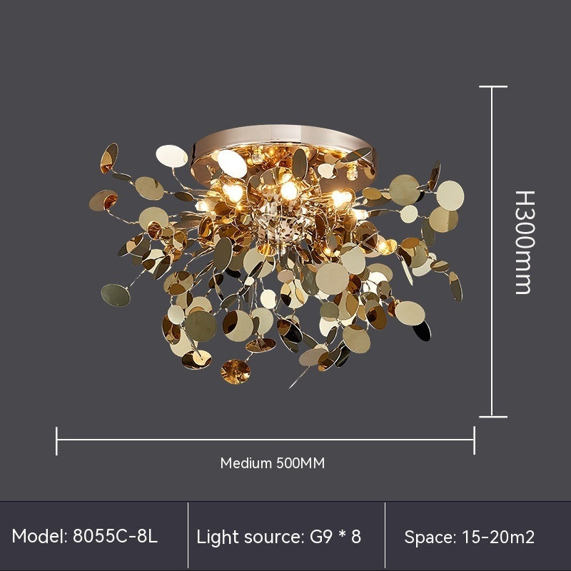 Tree Branch Blade Chandelier – Modern Living Room & Bar Showcase Light