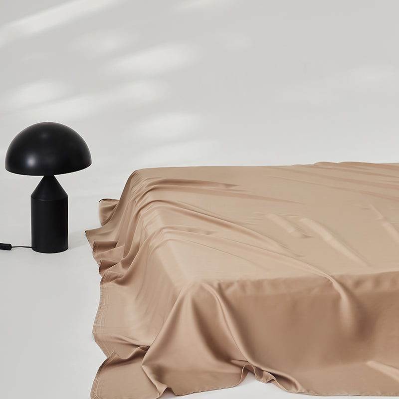 Single Bed Sheet Ice Silk Skin Friendly Pillowcase Soft Cooling Breathable Bed Linen Set