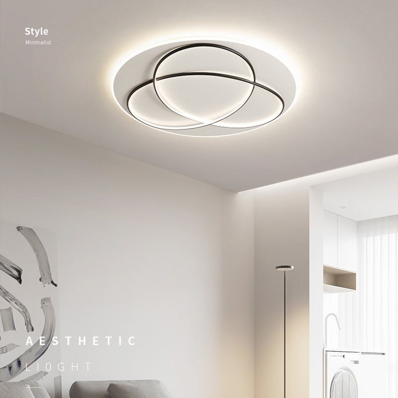Clover LED Ceiling Lamp Nordic Modern Luxury Light for Living Room Bedroom Warm Home Lighting