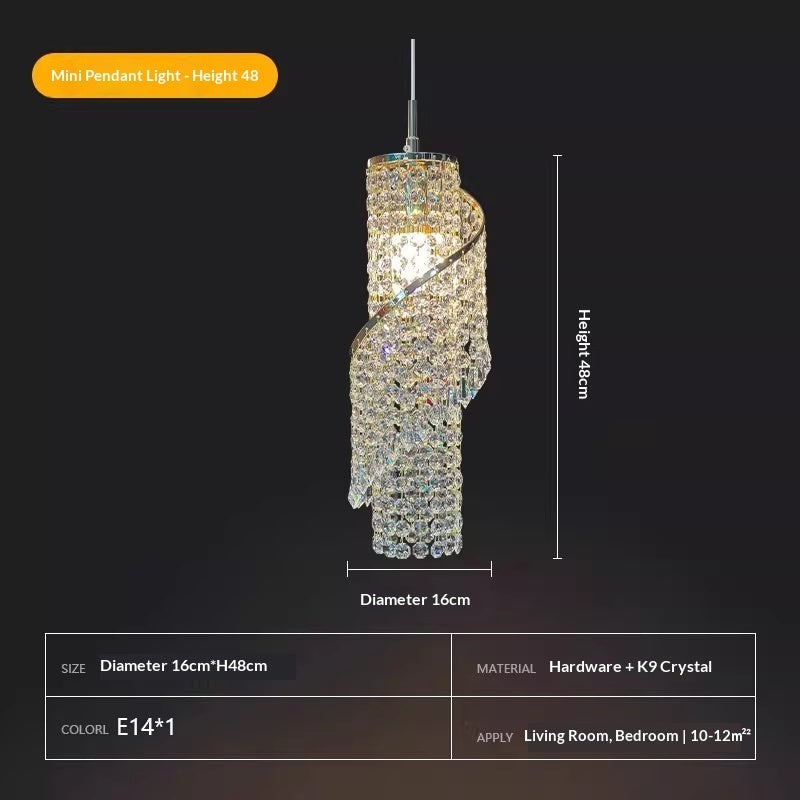 French Style Crystal Chandelier – Affordable Luxury Tassel Ceiling Light