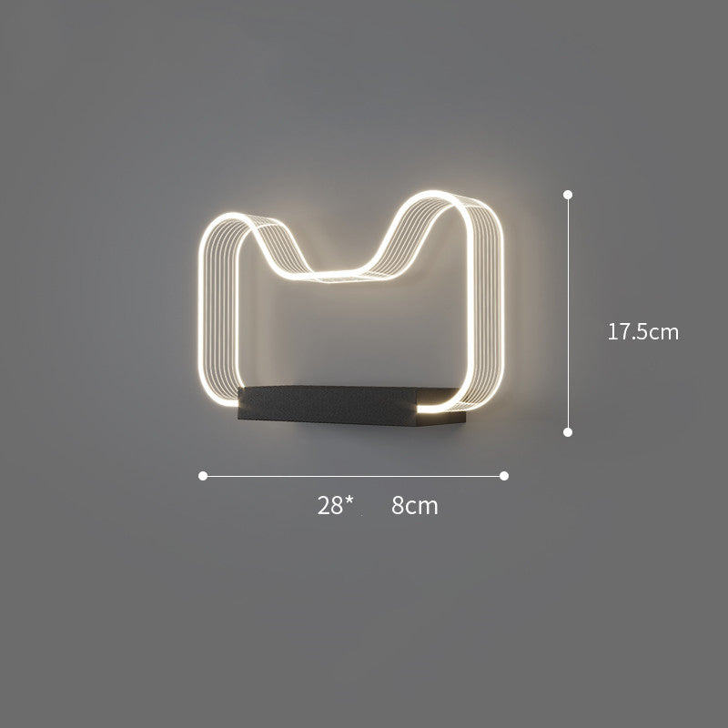 Warm and Romantic Aisle Corridor Bedroom Lights LED Ambient Wall and Ceiling Lighting for Home Decor Mood Setting