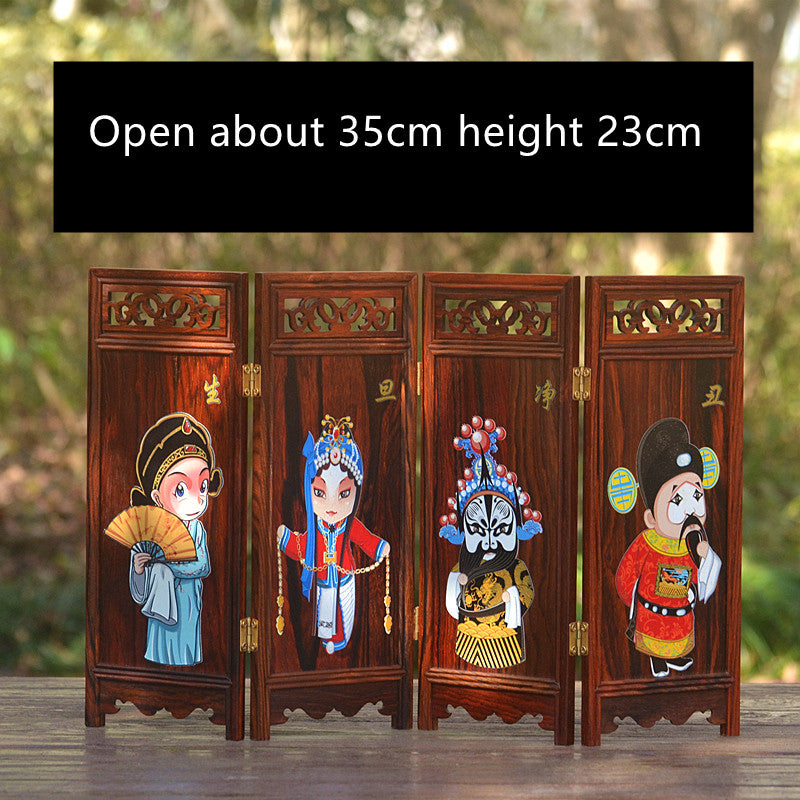 Red Rosewood Miniature Furniture Model Handmade Decorative Dollhouse Furniture Set Collectible Home Decor