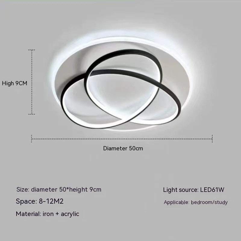 Clover LED Ceiling Lamp Nordic Modern Luxury Light for Living Room Bedroom Warm Home Lighting