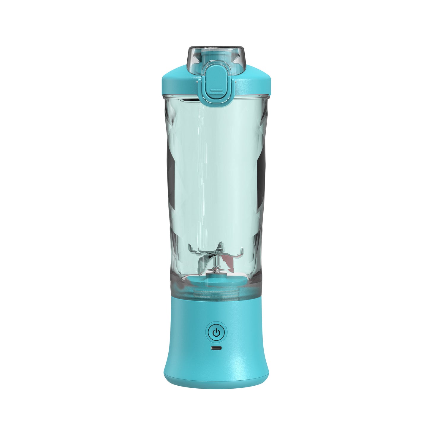 Portable Personal Size Blender Juicer with 6 Blades for Shakes and Smoothies Mini Kitchen Gadget