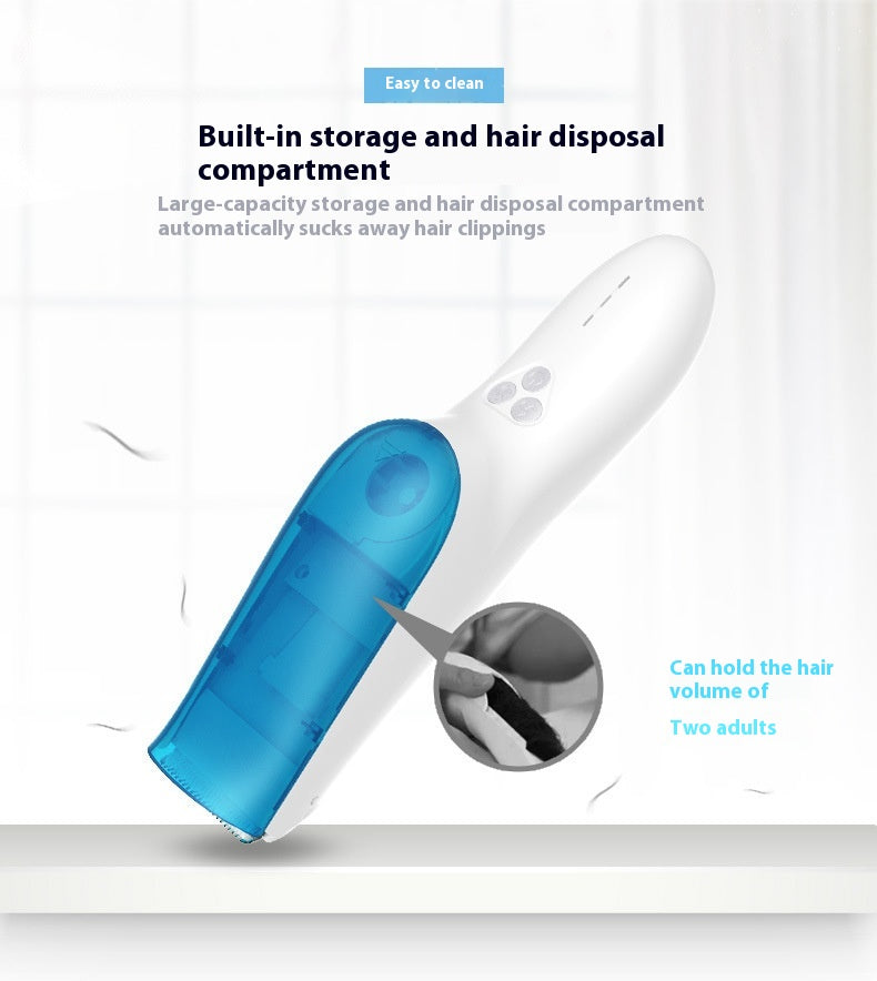 Baby Electric Hair Clipper Low Noise Waterproof Safe Cordless Hair Trimmer for Infants Kids Gentle Quiet Grooming Tool