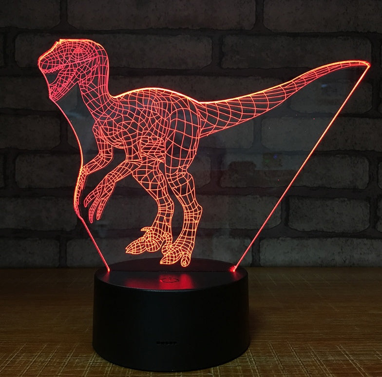 Creative LED Cartoon 3D Night Light – Plug-In Table Lamp for Bedroom Atmosphere & Gift Decor