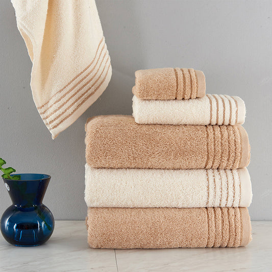Cotton Towel Set Soft Absorbent Bath Towels Face Towels Luxury Bathroom Essentials