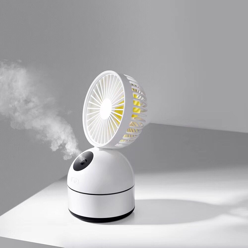 Fan Humidifier Portable Air Cooling Fan with Mist Spray Ultrasonic Humidifier for Home and Office Use