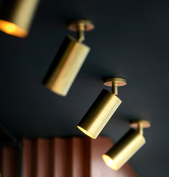 Nordic All Aluminum Ceiling Light Modern Minimalist LED Ceiling Lamp for Living Room Bedroom