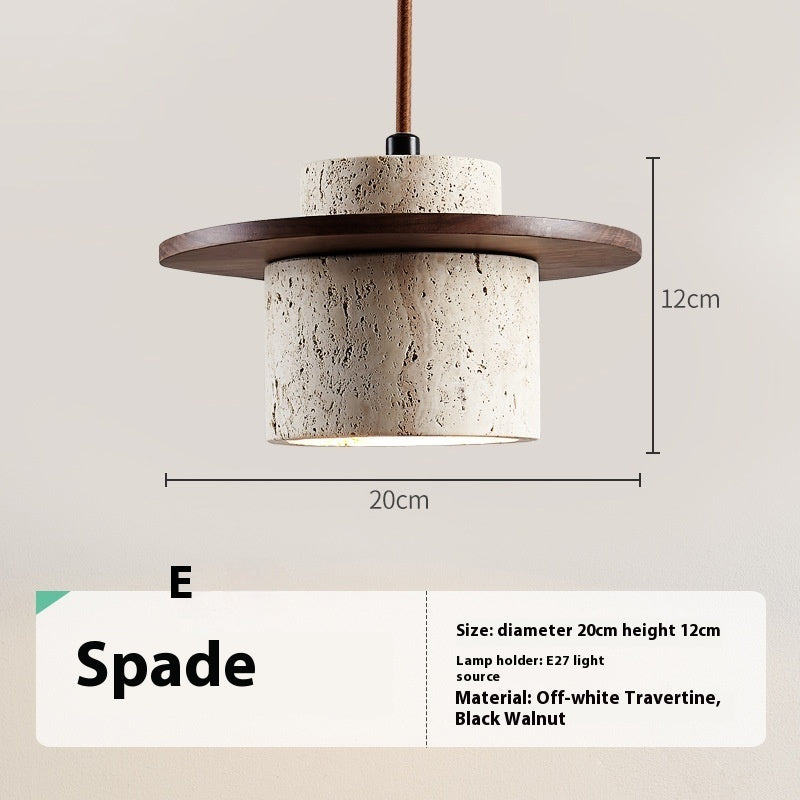 Cream Silent Wind Yellow Cave Stone Lamp – Bar & Guesthouse Decor