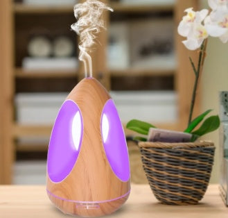 550ML Ultrasonic Air Humidifier Aroma Essential Oil Diffuser Cool Mist LED Color Changing Light for Yoga Spa Bedroom Living Room