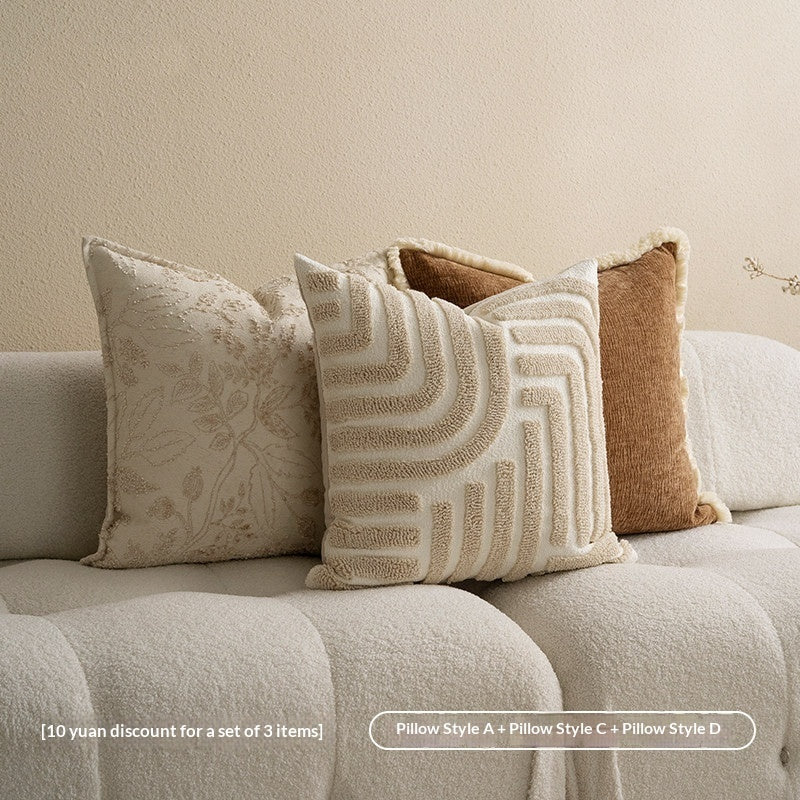 High End Sofa Throw Pillows Back Cushions Soft Furnishings Luxury Living Room Home Decor