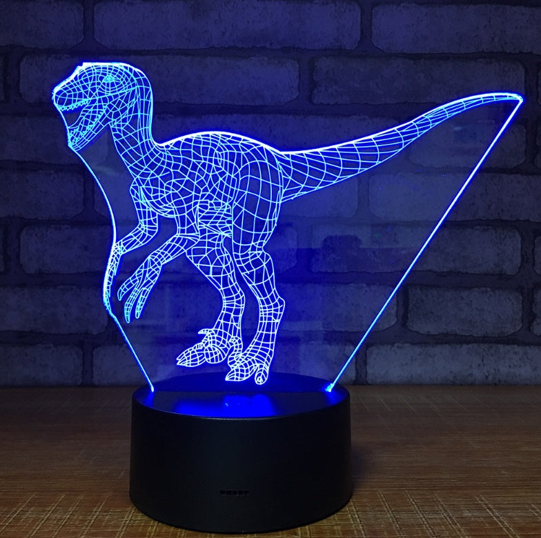 Creative LED Cartoon 3D Night Light – Plug-In Table Lamp for Bedroom Atmosphere & Gift Decor