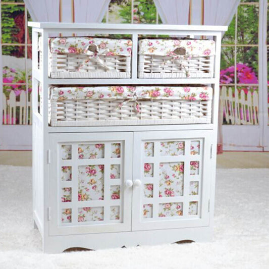 Solid Wood Bedroom Wardrobe Multi-Functional Storage Cabinet Baby Clothes Organizer Closet Furniture