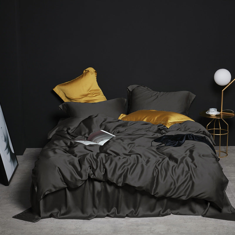 Silk Duvet Cover – Luxury Soft Breathable Bedding for Bedroom Comfort