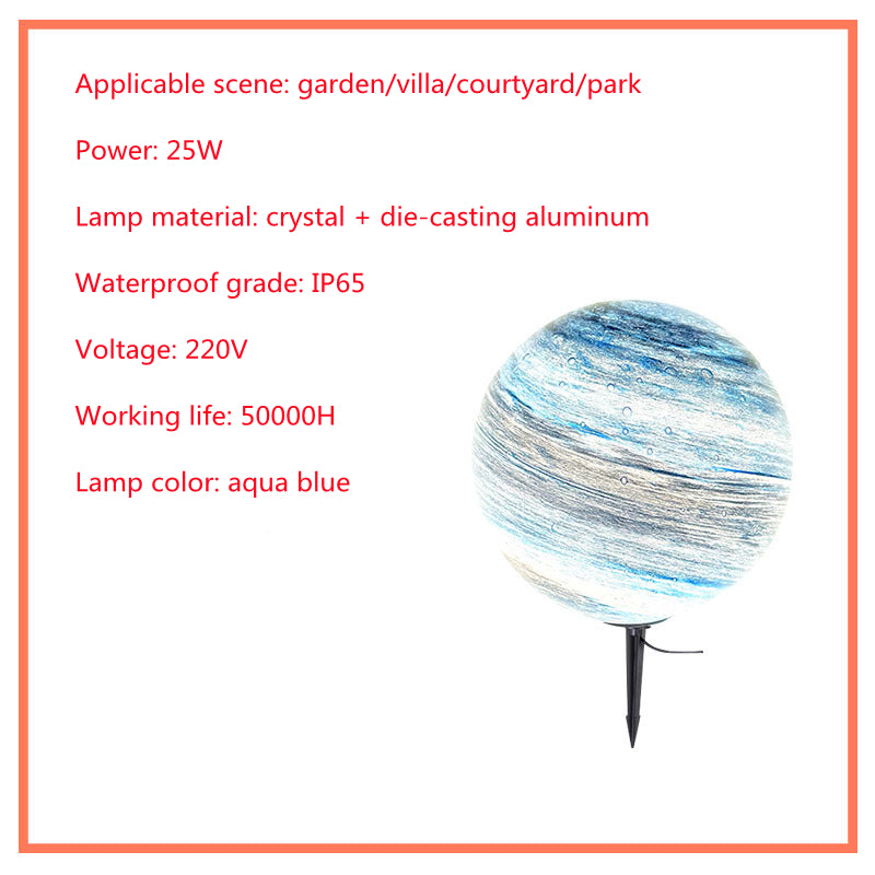 Solar Lawn Outdoor Waterproof Garden Ground Lamp Villa Landscape LED Grass Light Yard Pathway Lighting