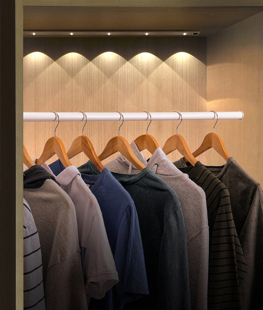 LED Cabinet Light Induction Sensor Door Porch Light Strip Wireless Wiring Free Motion Activated Lamp