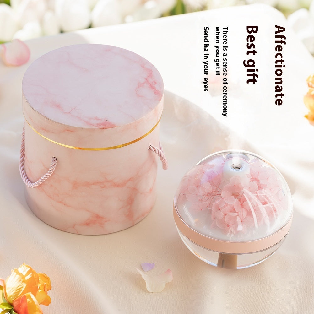 Mini Desktop Humidifier Small Bedroom Atomization Humidifier Creative Gift Air Moisturizer for Home and Office Use