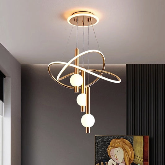 Lollipop Chandelier Pendant Light – Modern Bedroom & Home Ceiling Lamp