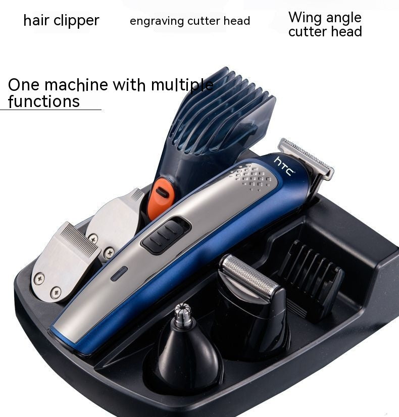 5-in-1 Hair Clipper Set – Washable Full-Body Multifunctional Electric Grooming Kit