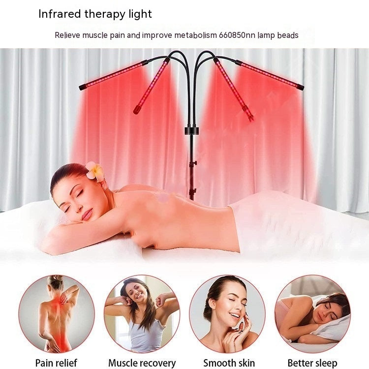 Red Light Therapy Lamp Infrared Photon Heating Physiotherapy Beauty Device for Body Pain Relief
