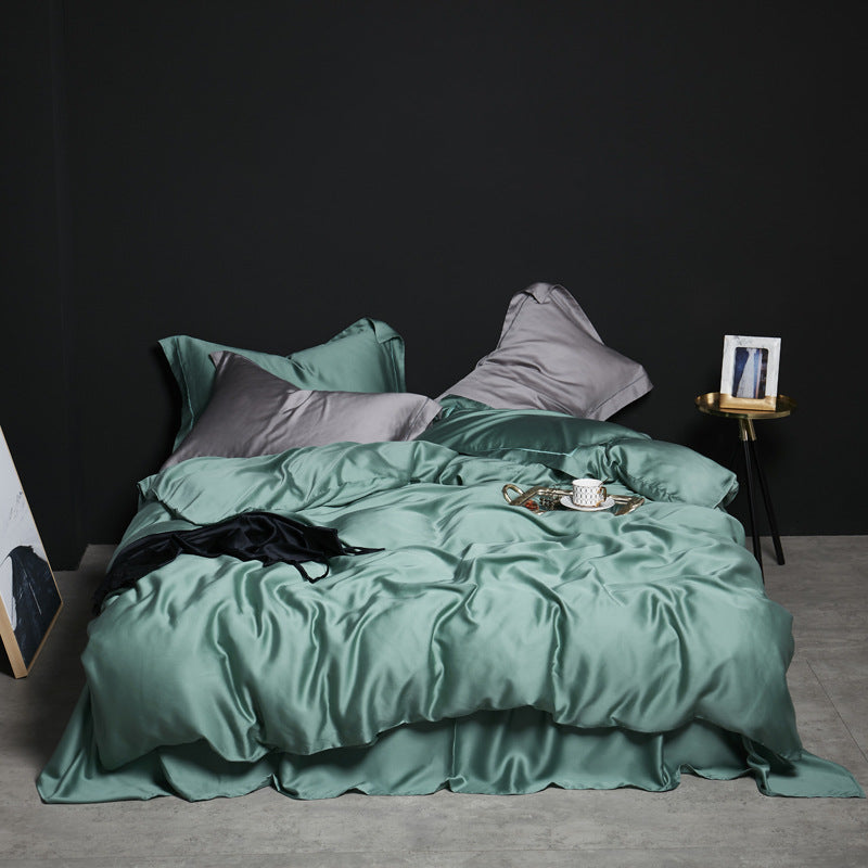 Silk Duvet Cover – Luxury Soft Breathable Bedding for Bedroom Comfort