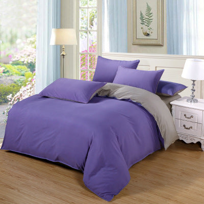4 Piece Bedding Set Duvet Cover Quilt Bed Sheets Pillowcases Soft Comfortable Bedroom Set