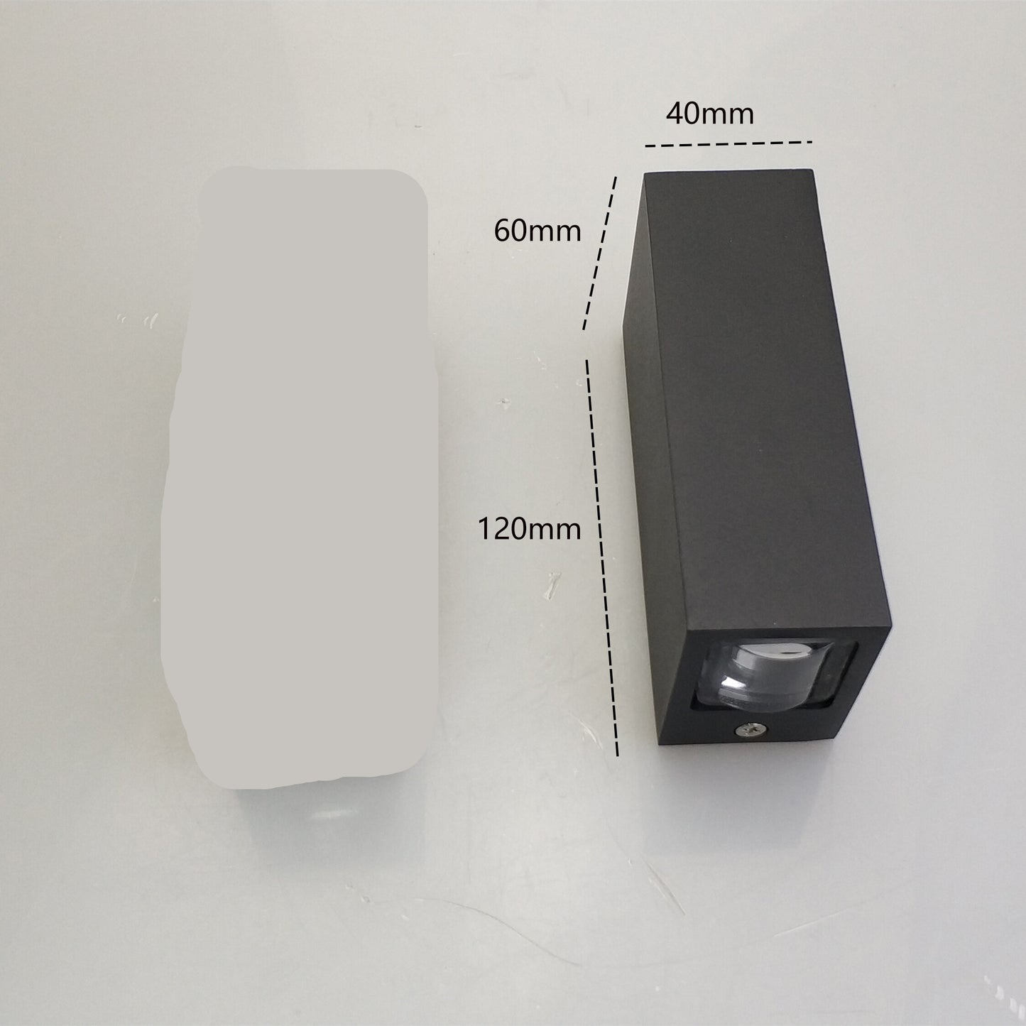 LED Aluminum Wall Light Outdoor Waterproof Garden Sconce Modern Exterior Wall Lamp