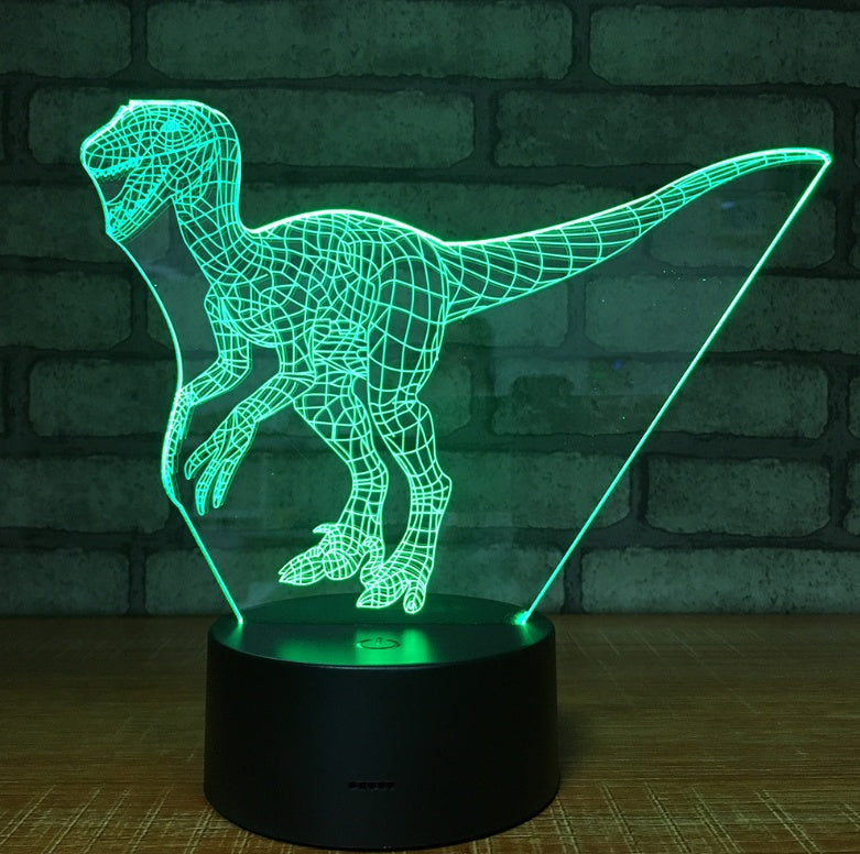 Creative LED Cartoon 3D Night Light – Plug-In Table Lamp for Bedroom Atmosphere & Gift Decor