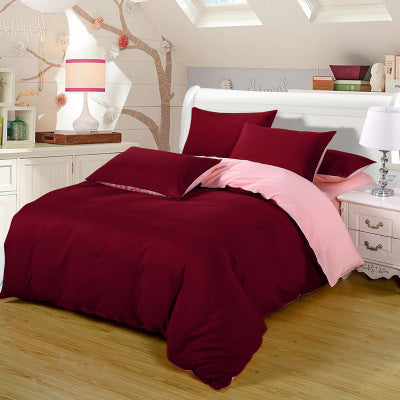 4 Piece Bedding Set Duvet Cover Quilt Bed Sheets Pillowcases Soft Comfortable Bedroom Set
