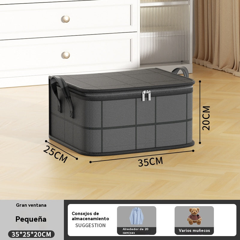 Large Capacity Clothes Storage Bag Wardrobe Organizer Quilts & Clothing Storage Bag for Moving & Travel