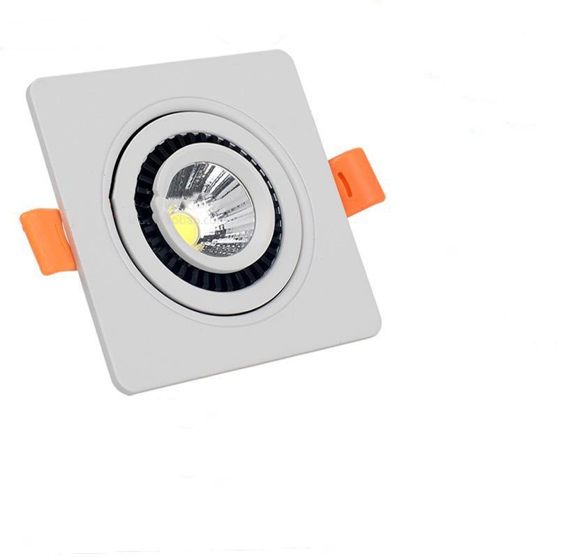 360° Dimmable LED Spotlights – Embedded Ceiling Downlight for Modern Home Lighting