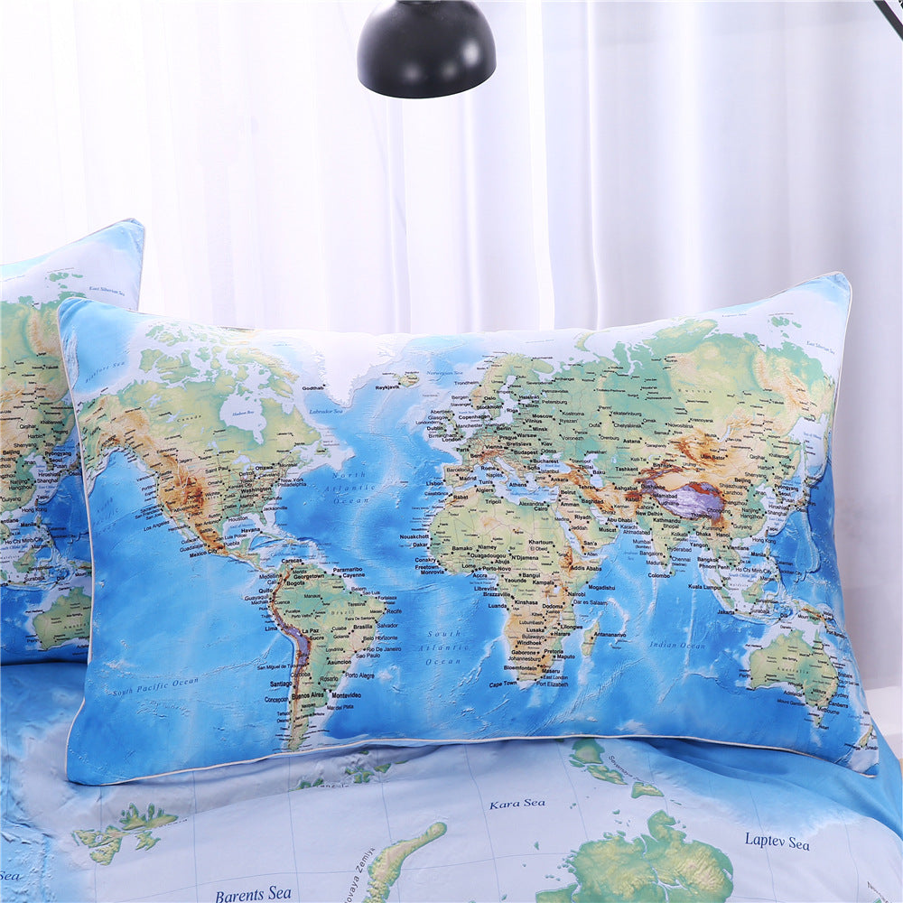 Bed Linen and Bedding Sets Soft Comforter Duvet Cover Bed Sheet Pillowcase Bedroom Home Textile Set