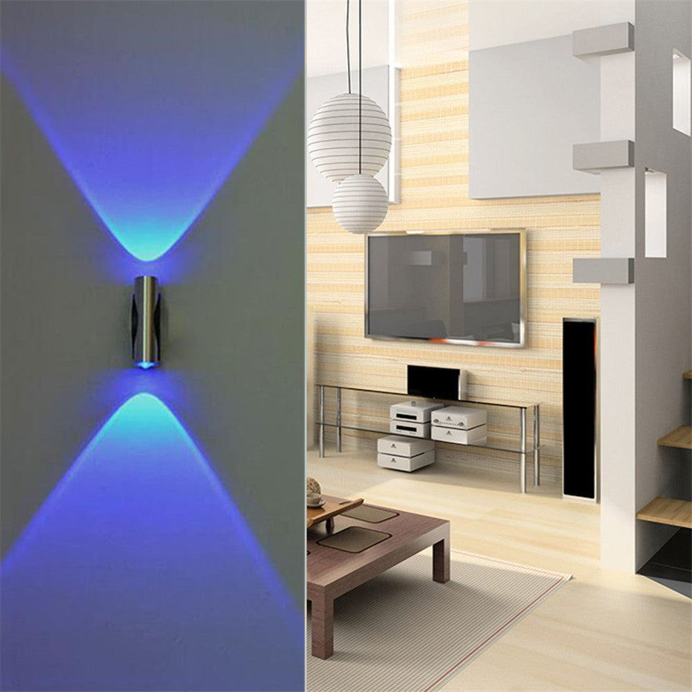 LED Double Head Wall Light Modern Adjustable Wall Sconce for Bedroom Living Room Indoor Lighting