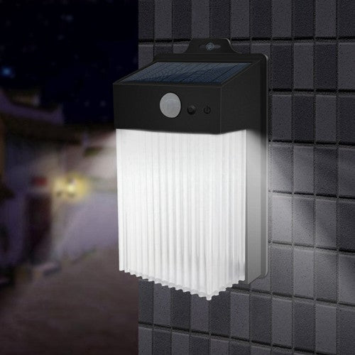 Outdoor Solar Motion Sensor Wall Light LED Garden Courtyard Lamp for Balcony Villa Exterior Lighting