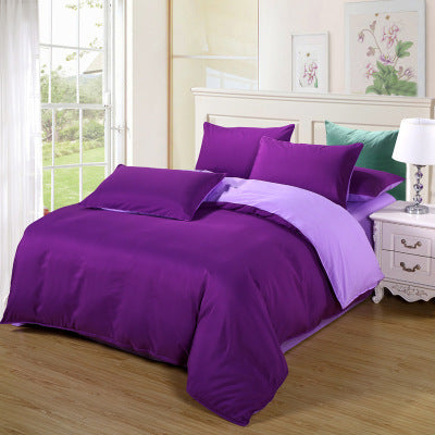 4 Piece Bedding Set Duvet Cover Quilt Bed Sheets Pillowcases Soft Comfortable Bedroom Set