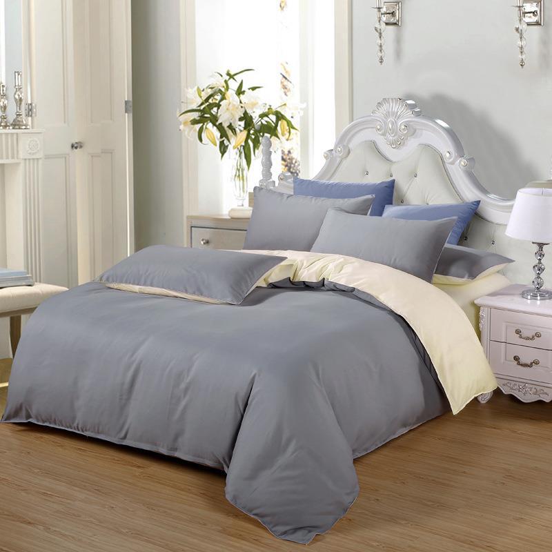 4 Piece Bedding Set Duvet Cover Quilt Bed Sheets Pillowcases Soft Comfortable Bedroom Set