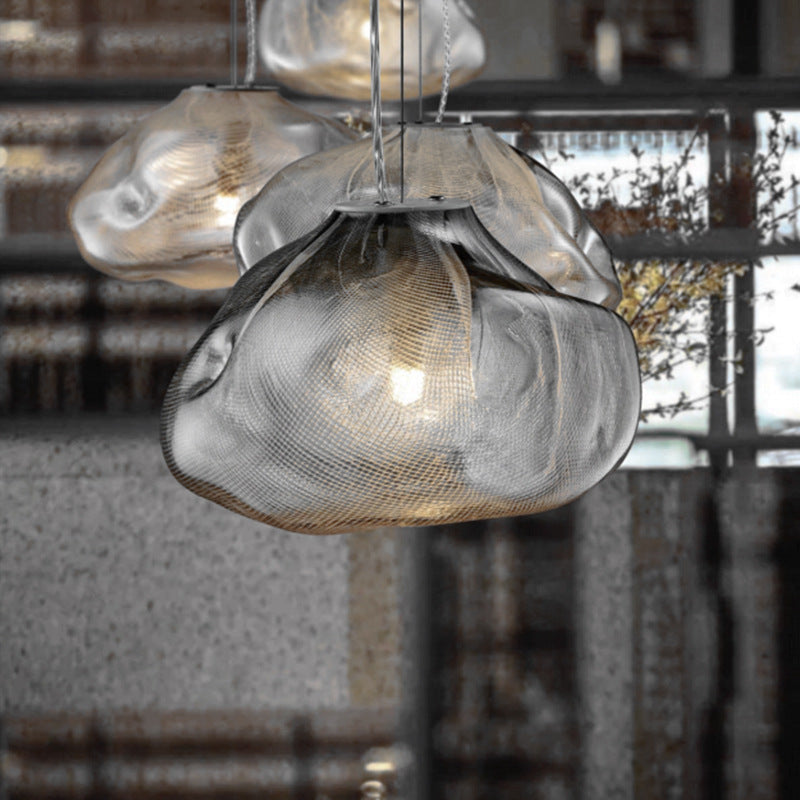 Postmodern Luxury Glass Chandelier – Decorative Ceiling Light