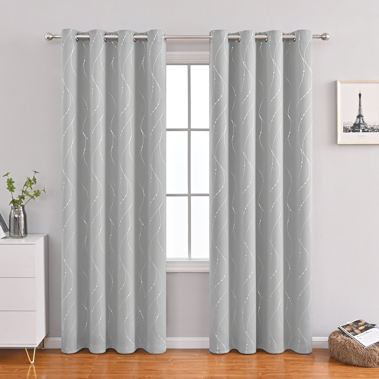 Modern Minimalist Decorative Blackout Curtains Stylish Window Drapes for Home Furnishings