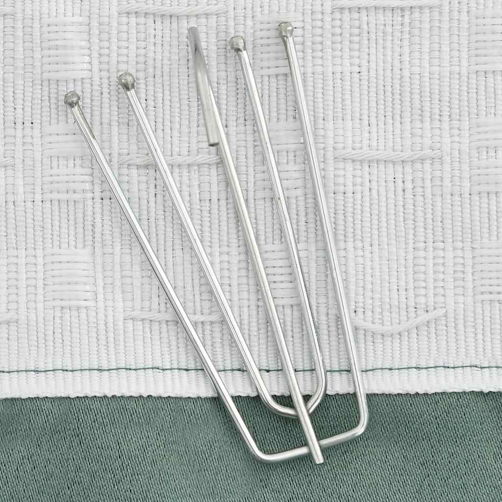 Blackout Curtains with Hooks Linen Look 2 Pieces Set Elegant Window Drapes for Bedroom