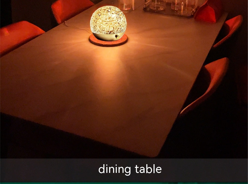 Water Ripple Projector Night Light Crystal Mood Lamp Sunset LED Bedside Decoration Aesthetic Home Bedroom Gift