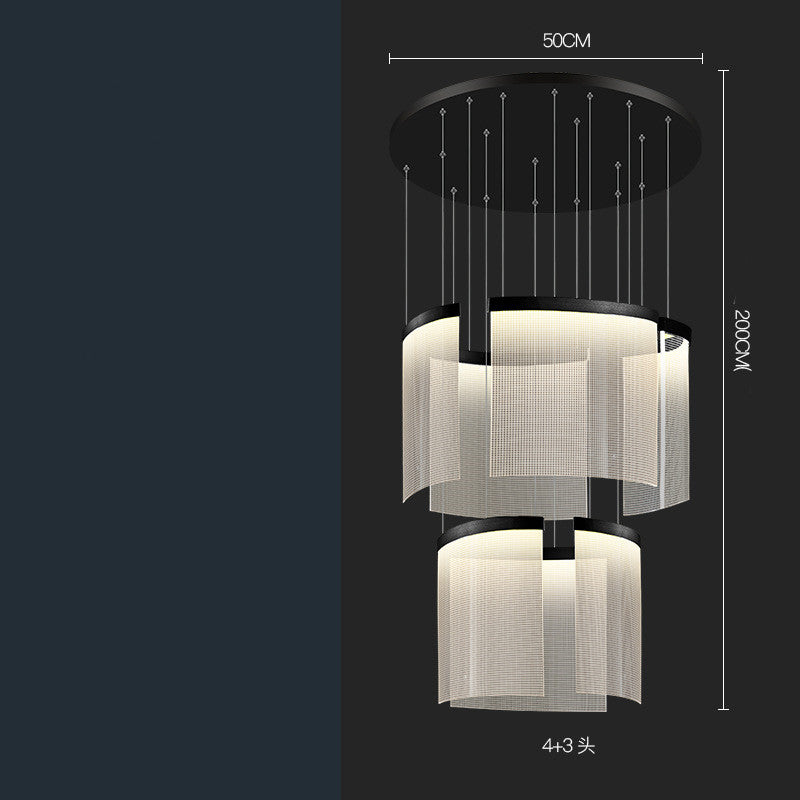 Large Chandelier for Villa Duplex & Living Room Luxury Decor
