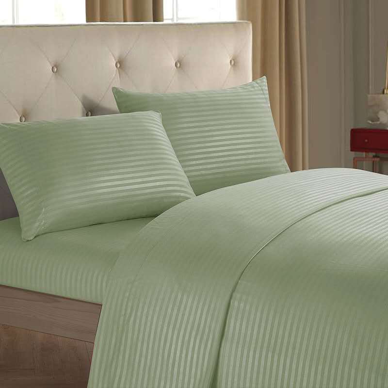 Luxury Mono Color Bedding Set Fitted Bed Sheets Soft Minimalist Bedroom Bedding Collection